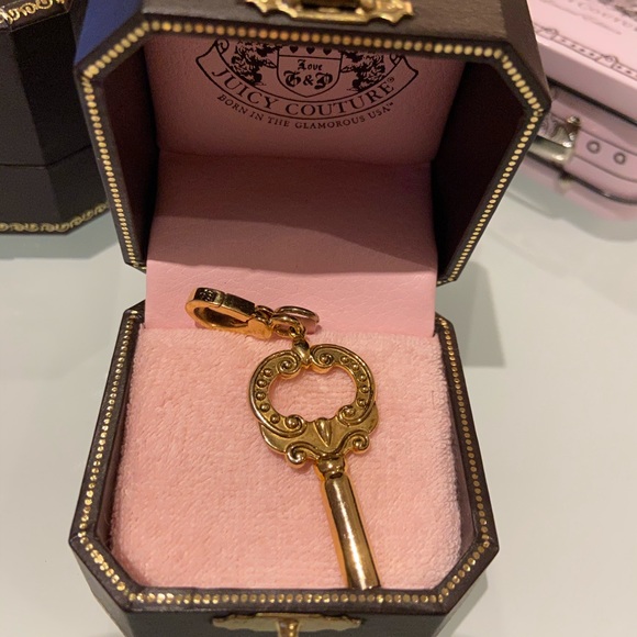 Juicy Couture Gold Key Charm - Picture 3 of 3